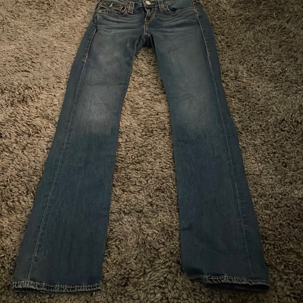 True Religion Mid Rise Straight